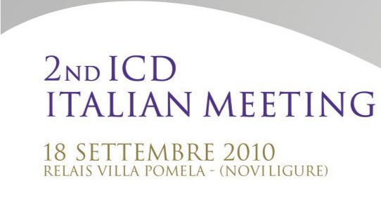 A settembre il secondo ICD Italian Meeting