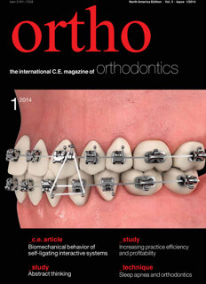 Ortho C.E. (Archived) No. 1, 2014
