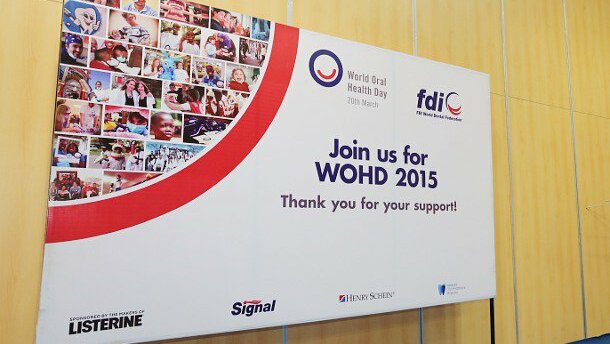 DTI une forças com a FDI para o Dia Mundial da Saúde Bucal de 2015