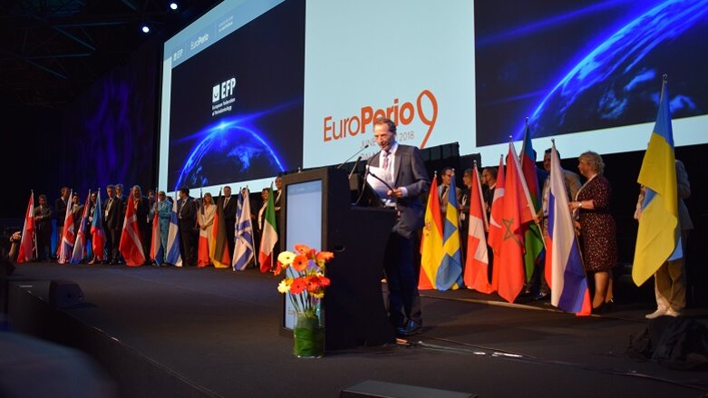 EFP welcomes visitors to EuroPerio9 in style