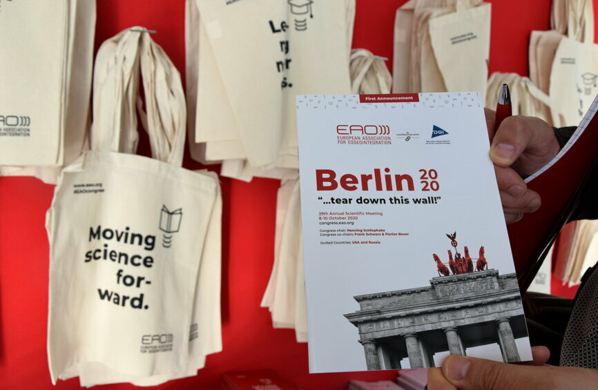 The 29th Annual Scientific Meeting of the EAO will be held in Berlin in Germany in 2020. (Photograph: Franziska Beier, DTI)