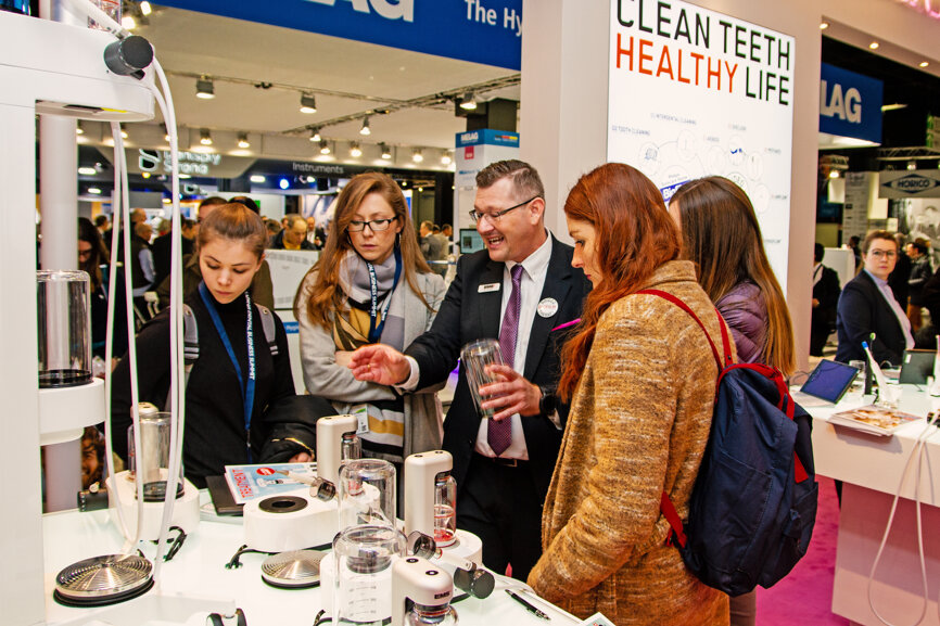 EMS booth at IDS 2019. (Photograph: Luke Gribble, DTI)