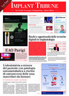 Implant Tribune Italy No. 4, 2016