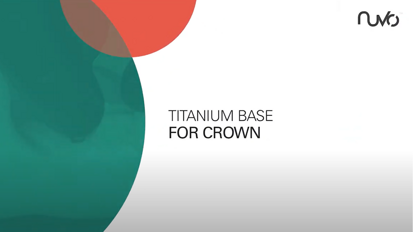 ConicalFIT Titanium Base for Crown Workflow