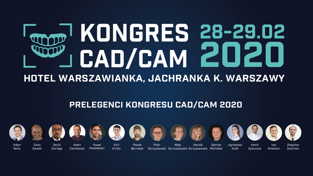 Optident zaprasza na III edycję Kongresu CAD/CAM