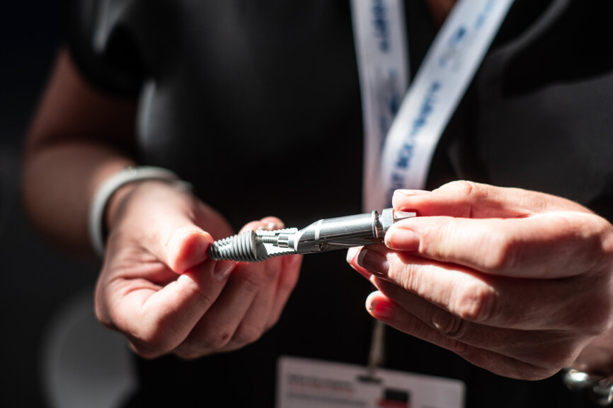 Attendees of EAO 2019 can find the novel INVERTA implant from Southern Implants on display. (Photograph: DTI)