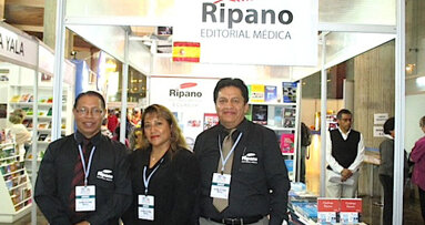 Ripano presente en la Feria Internacional del Libro de Quito