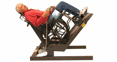 Versatilt lets wheelchair patients recline in comfort