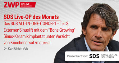 1 CME-Punkt: Live-OP „Das SDS ALL-IN-ONE-CONCEPT – Teil 3“ im Archiv
