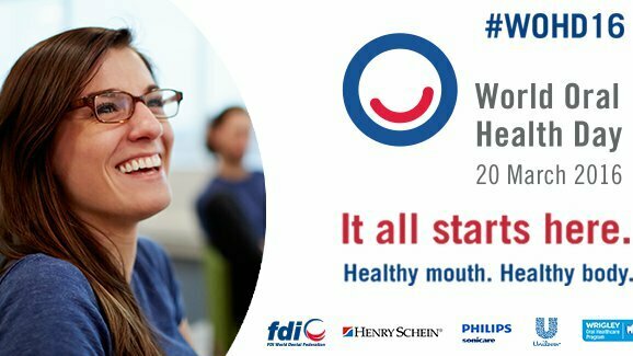 Journée mondiale de la santé bucco-dentaire 2016 : une bouche saine, un corps sain