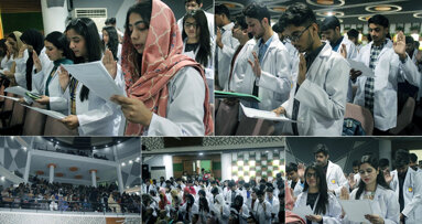 AMDC hosts White Coat ceremony for MBBS, BDS students