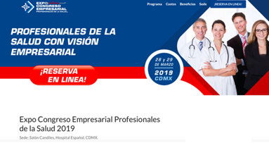 Expo Congreso Empresarial Profesionales de la Salud 2019
