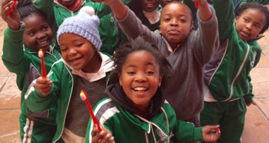 Students help teach good oral health in South Africa
