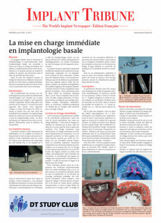 Implant Tribune France No. 1, 2020