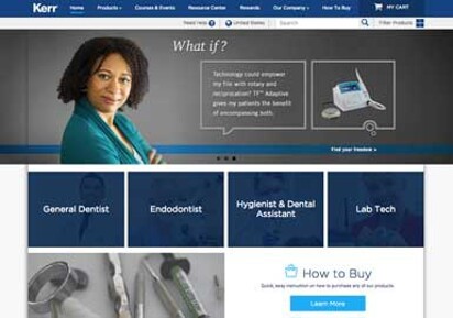 Kerr Dental unveils new website