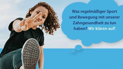 Mein Zahnfleisch ist fit wie ein Turnschuh