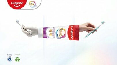 Styrk aktiv forebyggelse mellem klinikbesøg med Colgate Total 