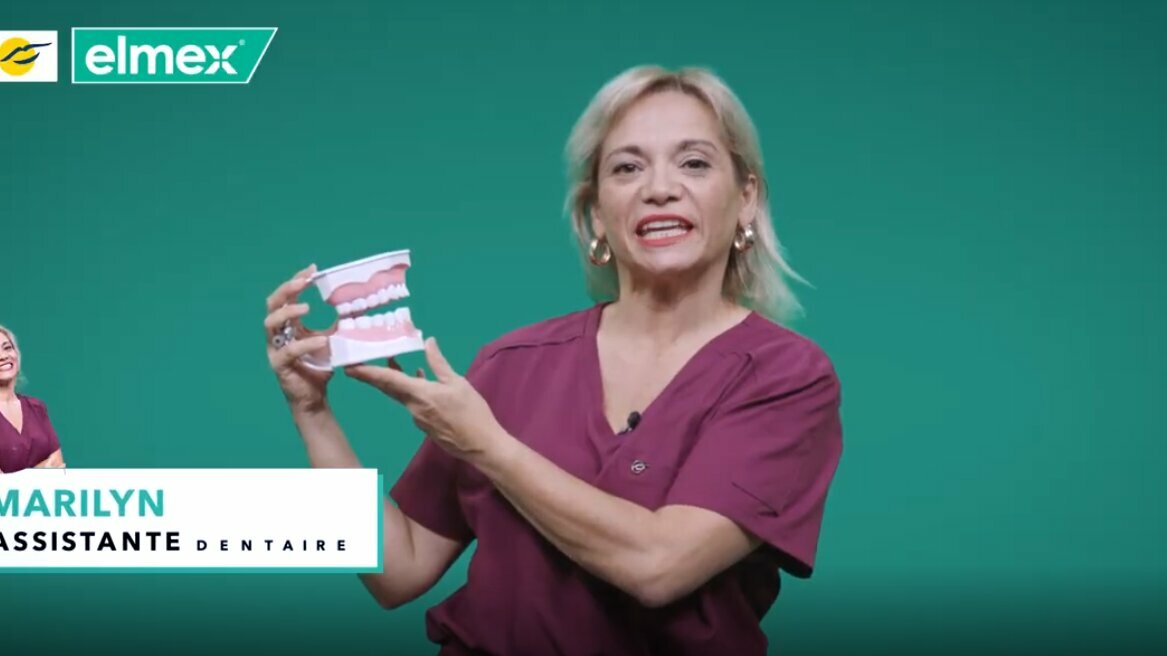 La technique de brossage avec notre brosse à dents spéciale pour l’hypersensibilité dentinaire.