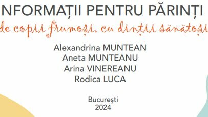 Informații pentru părinți, de la ANSPR, Autori:  Alexandrina MUNTEAN Aneta MUNTEANU, Arina VINEREANU Rodica LUCA