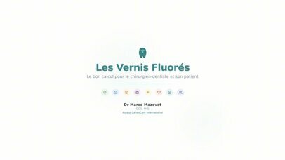 Avantages des vernis fluorés avec le Dr Marco MAZEVET